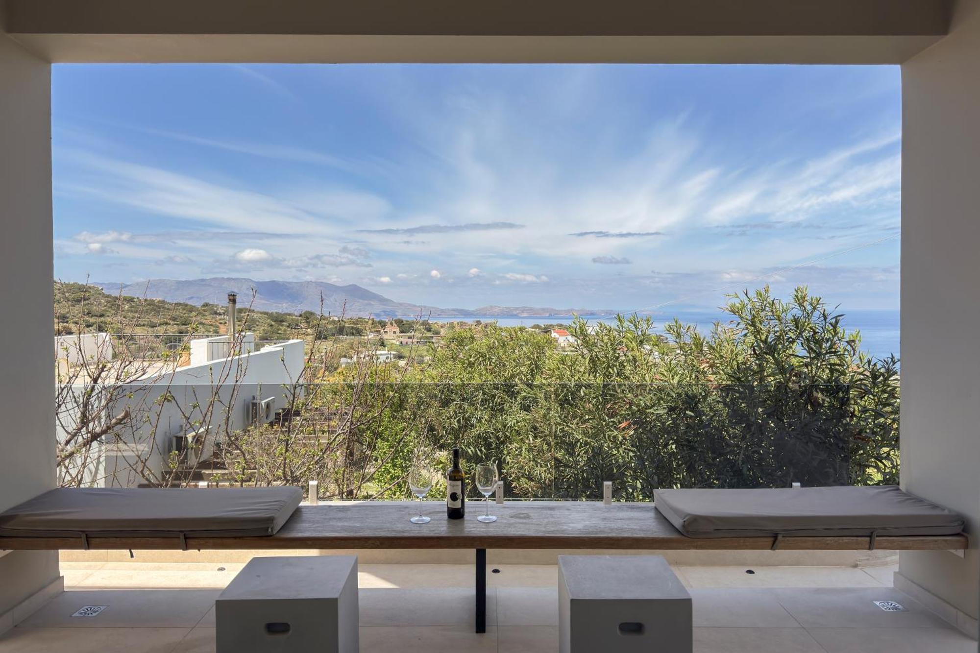 YaChara Villa Kissamos Bagian luar foto