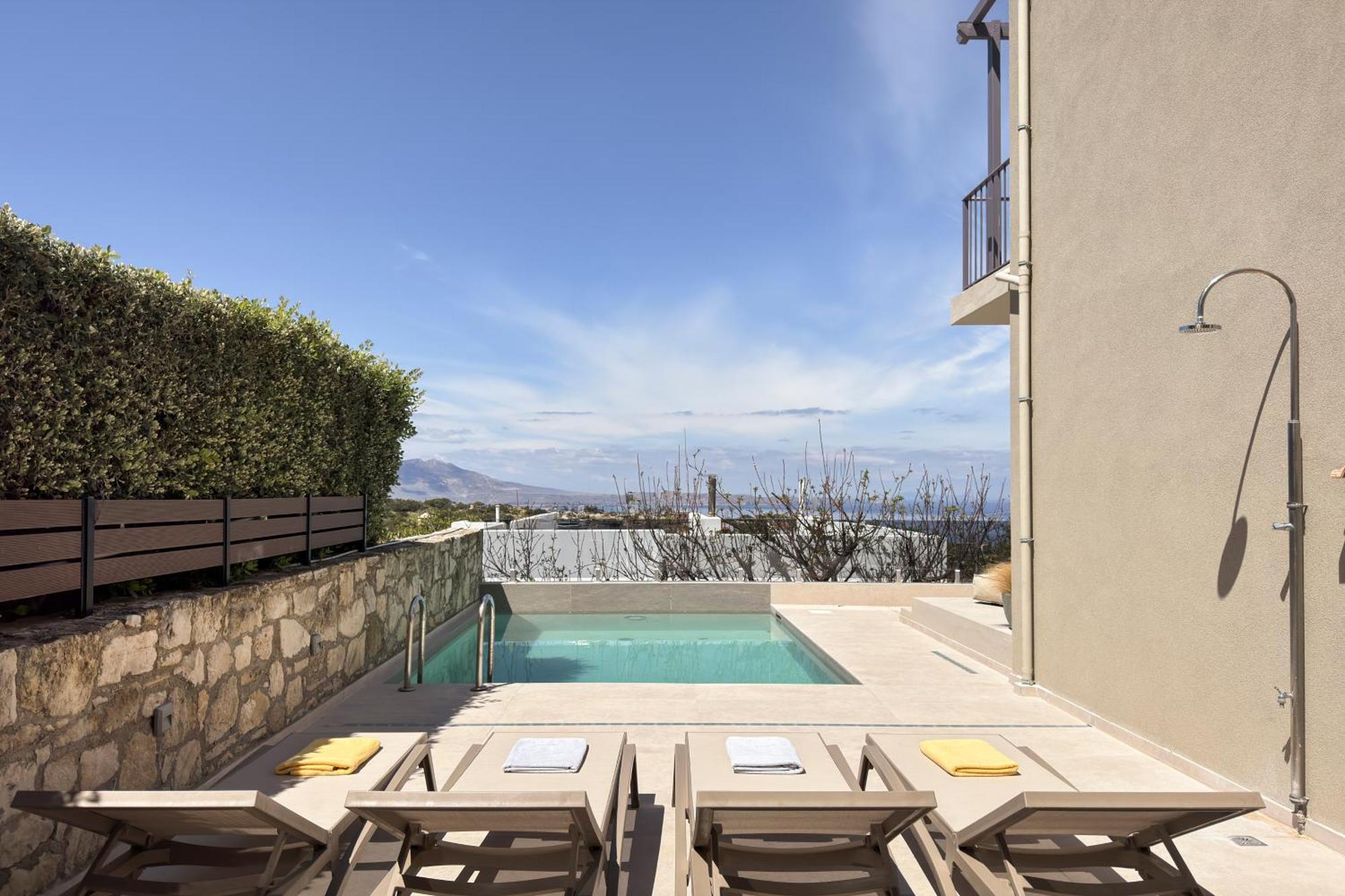 YaChara Villa Kissamos Bagian luar foto