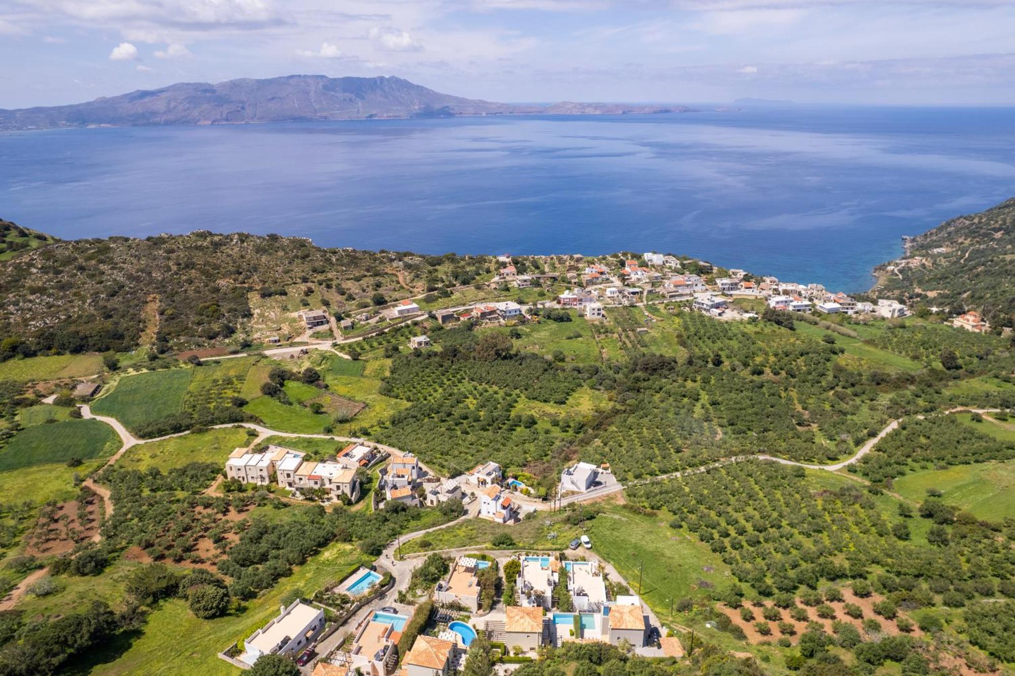 YaChara Villa Kissamos Bagian luar foto